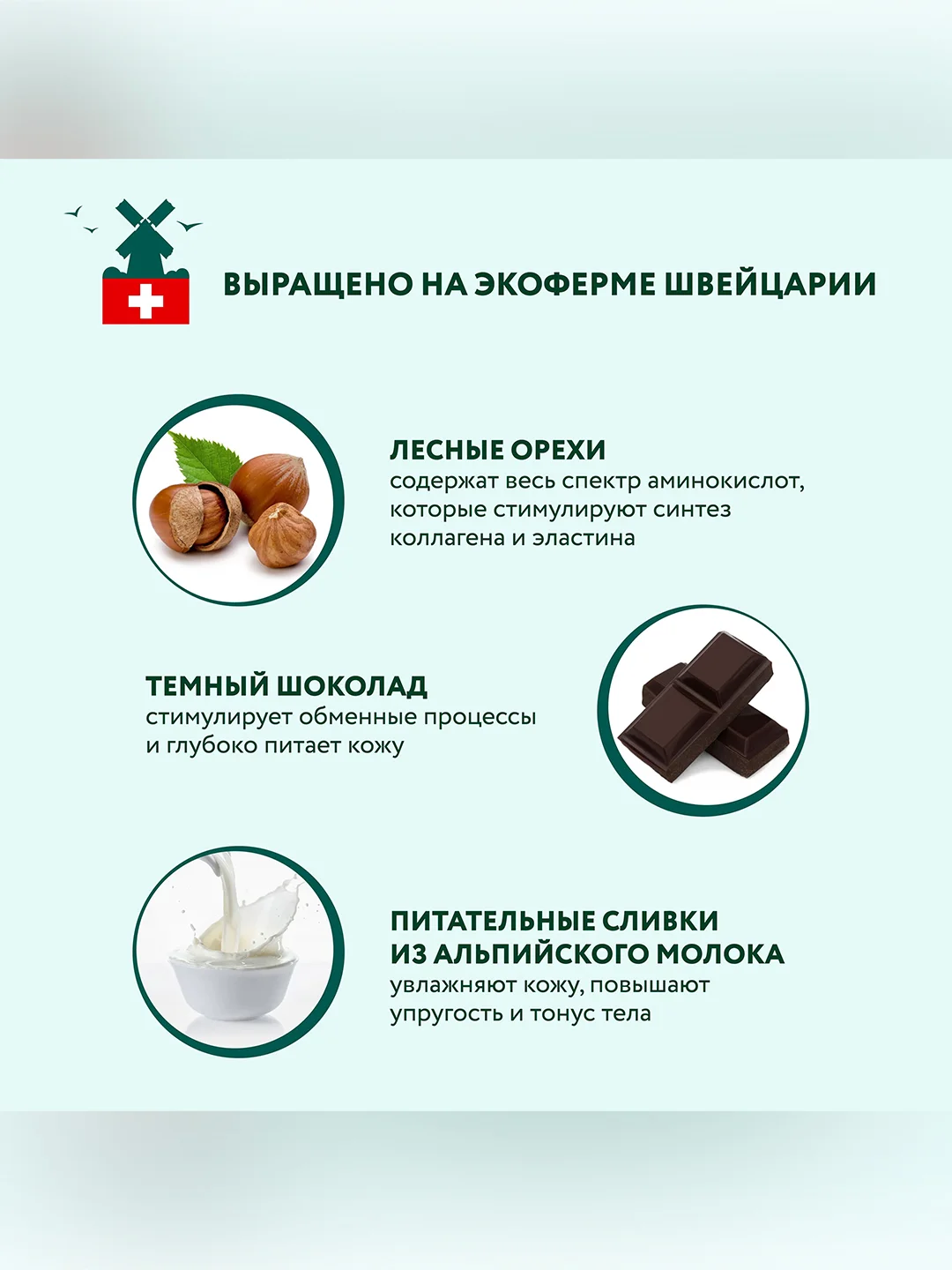 Скраб для тела BEAUTY FERMA "Шоколадный", моделирующий, 100 мл