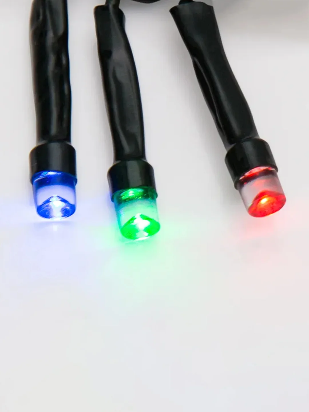 Гирлянда Neon-Night Твинкл, темно-зеленый ПВХ, 120 LED, мультиколор, не соединяется, 15 м