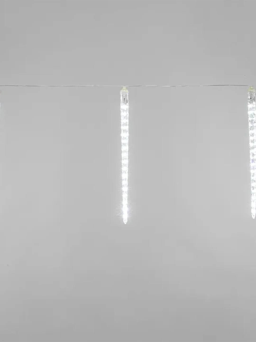 Гирлянда светодиодная Сосульки 230В, комплект 8 шт х 42 см, 36x8 LED, не соединяются