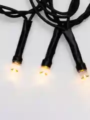 Гирлянда Твинкл Neon-Night, темно-зеленый ПВХ, 160 LED Теплый белый, не соединяется, 20 м