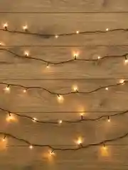 Гирлянда Твинкл Neon-Night, темно-зеленый ПВХ, 160 LED Теплый белый, не соединяется, 20 м
