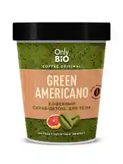 Кофейный скраб-детокс для тела Only Bio Coffee Original GREEN AMERICANO, 230 мл
