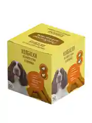 Лакомство для собак Деревенские лакомства Мини колбаски из мяса утки и ягненка, 50х8г