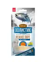 Лакомство для кошек Деревенские лакомства Холистик Нежное пюре из тунца, 40 г