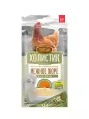 Лакомство для кошек Деревенские лакомства Холистик Нежное пюре из курицы, 40 г
