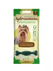 Лакомство для собак мелких пород Зубочистики, мятные, 60 г
