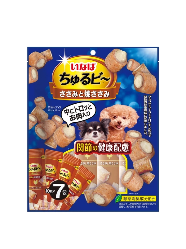 Лакомство INABA Churu Bee, запеченые трубочки, 70 г