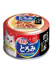 Влажный корм INABA Ciao Toromi, куриное филе, тунец Кацуо, 80 г