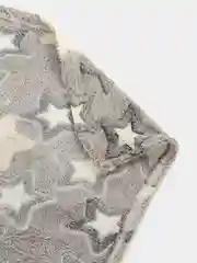 Серый плед плюшевый Светящийся PLSV