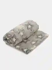 Серый плед плюшевый Светящийся PLSV