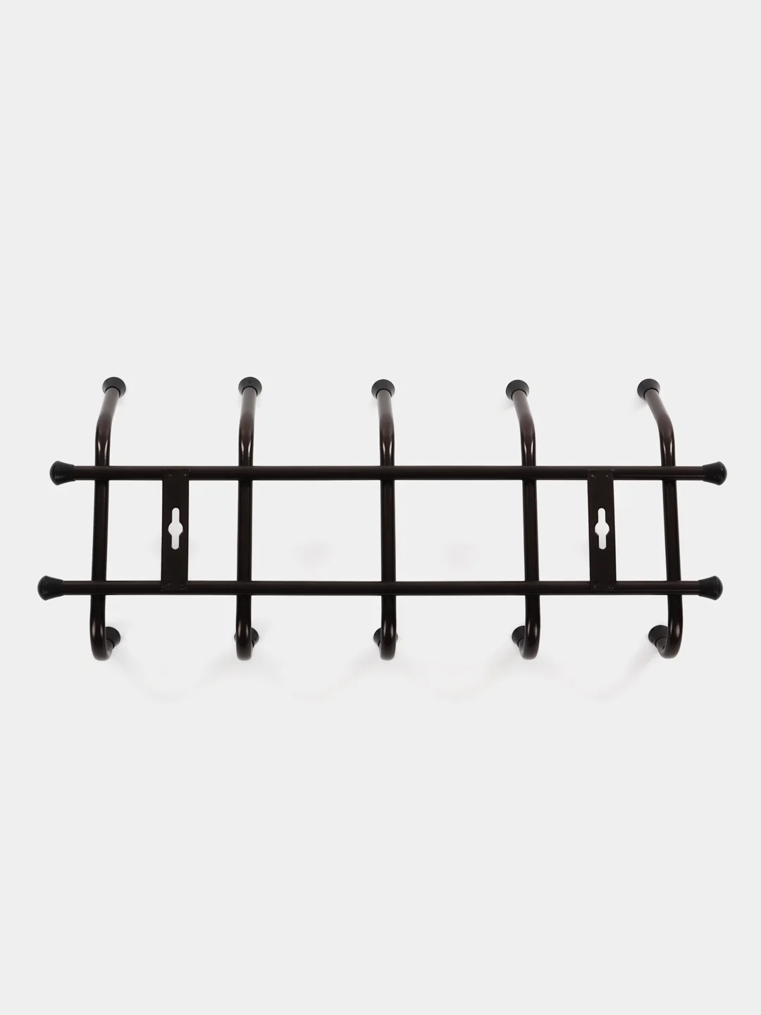 Коричневый вешалка настенная, металлическая, усиленная 5, 7 крючков, Nika