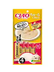 Лакомство INABA Ciao Churu, куриное филе для котят, 56 г