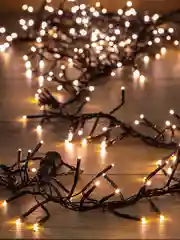 Гирлянда Neon-Night Кластер, IP20, 288 LED, теплый белый, соединяется, 3 м