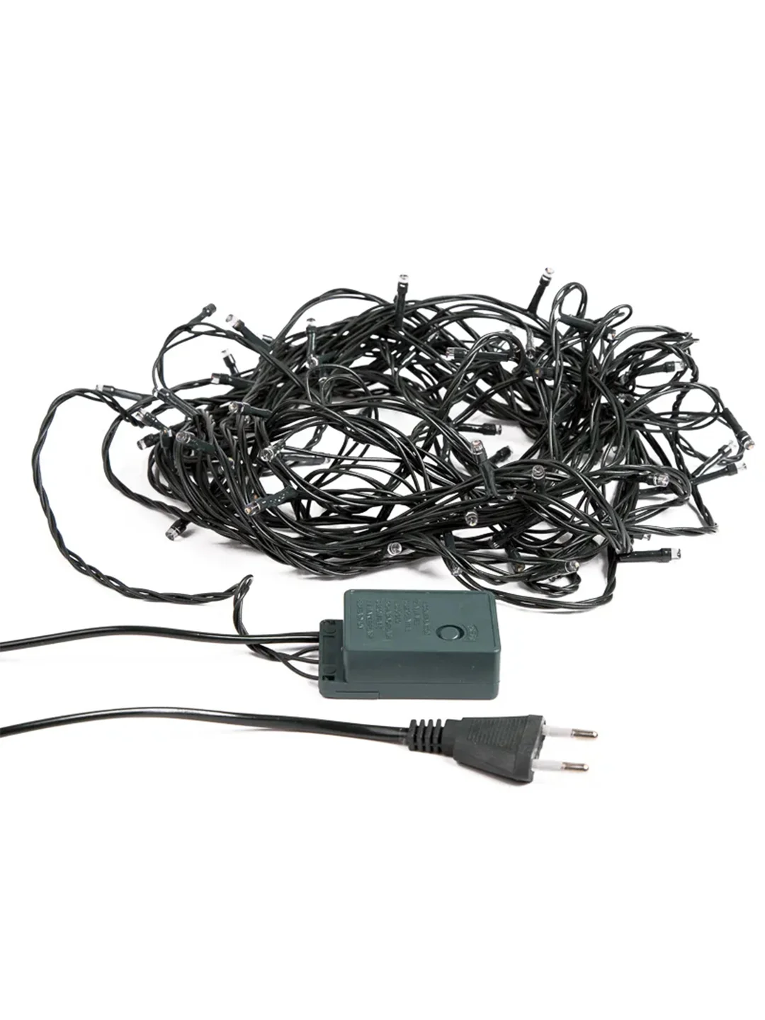 Гирлянда Твинкл Neon-Night Темно-зеленый, 80 LED, синие, не соединяется, 10 м