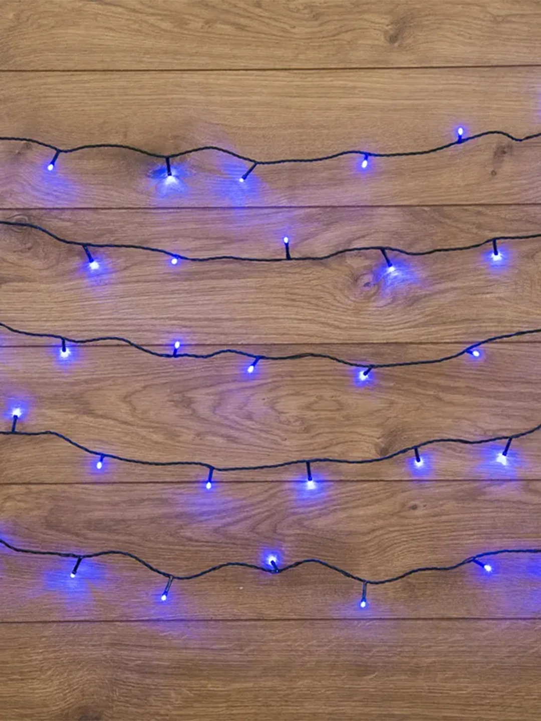Гирлянда Твинкл Neon-Night Темно-зеленый, 80 LED, синие, не соединяется, 10 м