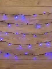 Гирлянда Твинкл Neon-Night Темно-зеленый, 80 LED, синие, не соединяется, 10 м