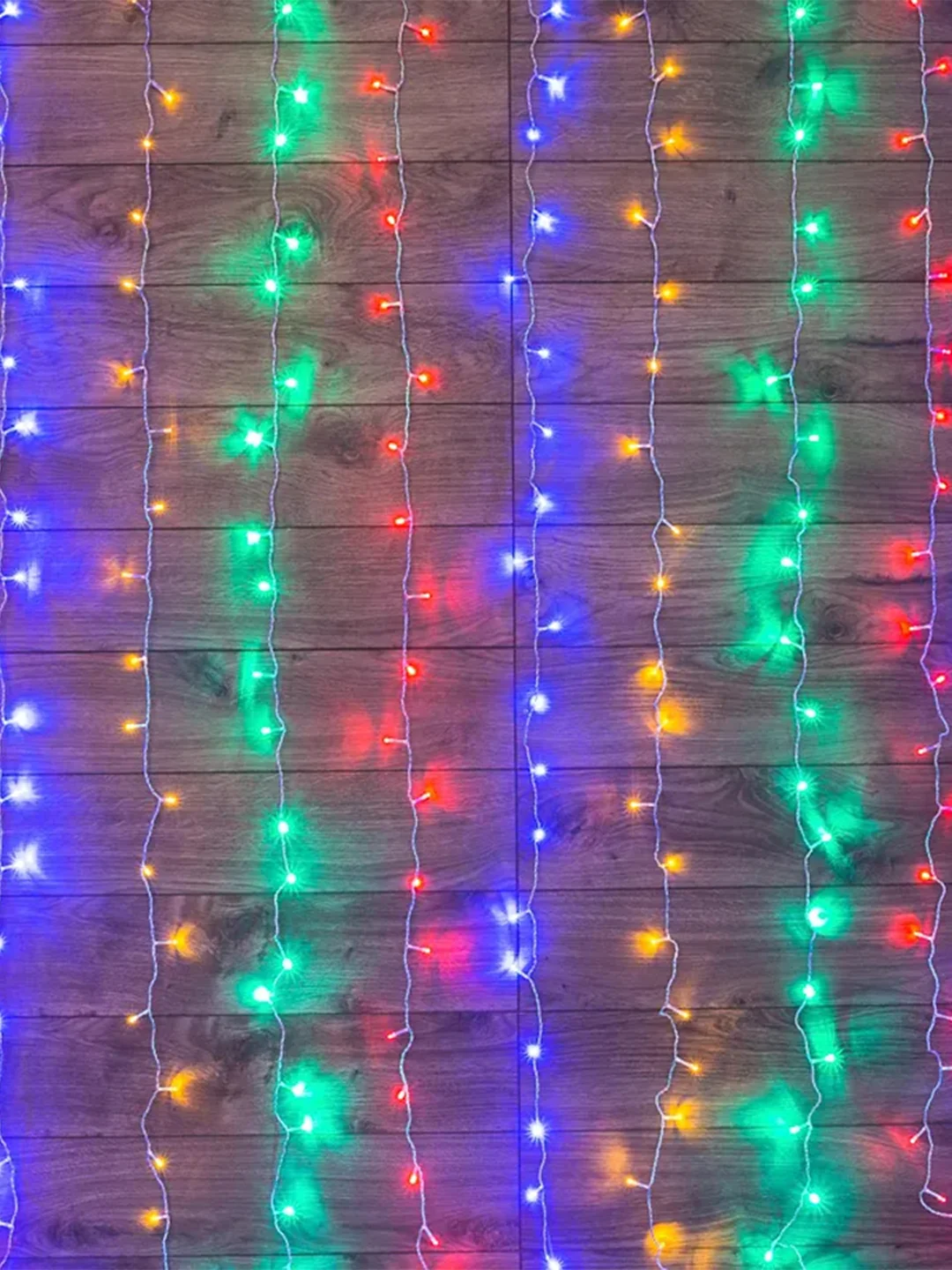 Гирлянда Дождь Neon-Night, 240 LED Мультиколор IP20, не соединяются, 2x3 м
