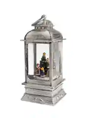 Декоративный фонарь Neon-Night Рождество, с эффектом снегопада, 105х105х240 мм