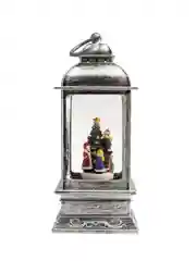 Декоративный фонарь Neon-Night Рождество, с эффектом снегопада, 105х105х240 мм
