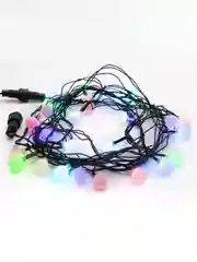 Гирлянда Шарики Neon-Night, диаметр 18 мм, темно-зеленый ПВХ, 30 LED, RGB, IP20, 5 м
