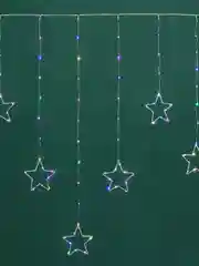 Гирлянда занавес из росы Neon-Night Звезды, IP20 USB, пульт управления, 1,5х1,15 м