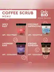 Кофейный скраб-суфле для тела Only Bio Coffee Original COCONUT CAPPUCCINO, 230 мл