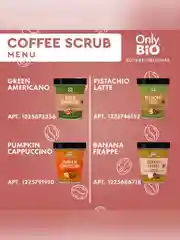 Кофейный скраб-суфле для тела Only Bio Coffee Original COCONUT CAPPUCCINO, 230 мл