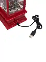 Декоративный фонарь Neon-Night Дед Мороз, теплый белый, 105х105х270 мм
