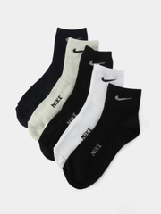 Носки мужские спортивные Nike Найк средние 5 пар в комплекте. Подарок