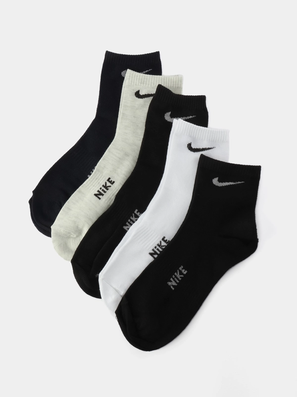 Носки мужские спортивные Nike Найк средние 5 пар в комплекте. Подарок