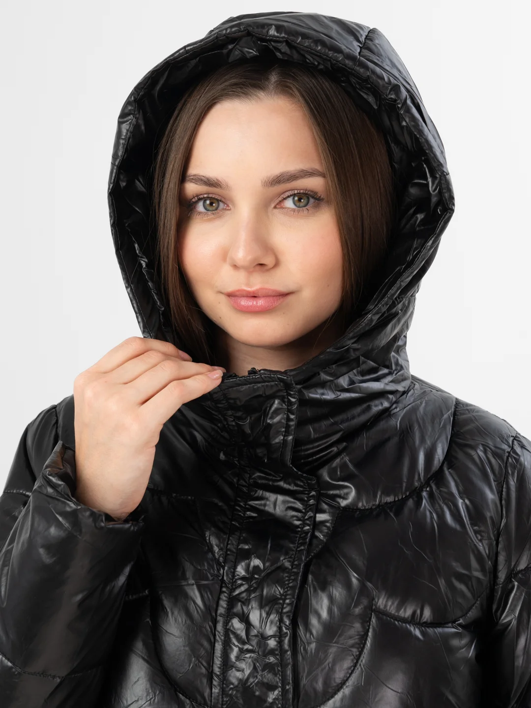 Черный куртка женская демисезонная