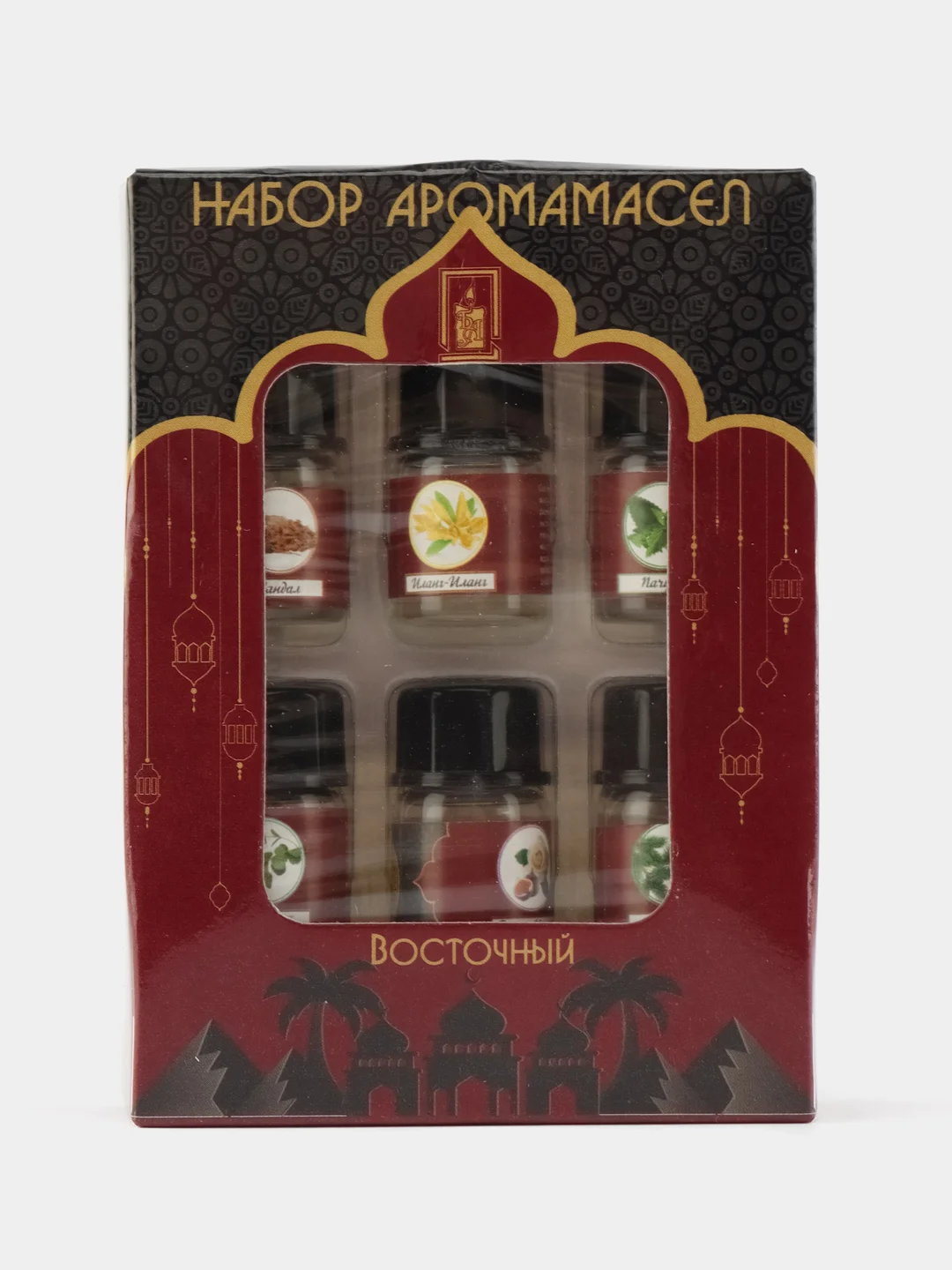 Набор эфирных масел "Восточный", 6 штук по 3 мл, Богатство Аромата