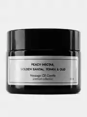 Свеча массажная "Peach Nectar, Golden Santal & Tonka", 50 мл