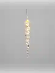 Гирлянда Neon-Night Сосульки, прозрачный ПВХ, 10 LED, теплый белый, IP20, 1,5х0,25 м