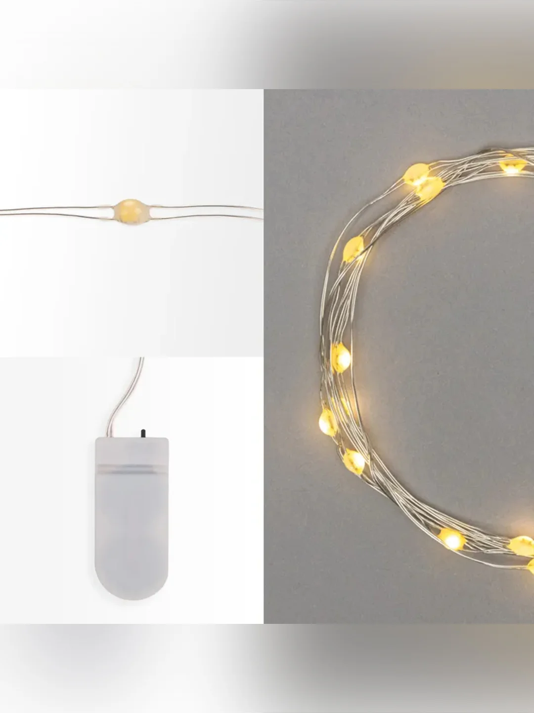 Гирлянда светодиодная Neon-Night Роса, с крупными каплями, 20 LED, IP20, 2 метра