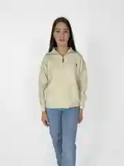 Светло-бежевый свитер женский теплый