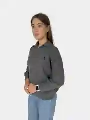 Серый свитер женский теплый