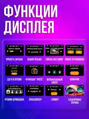 Белый беспроводные наушники с сенсорным экраном для iPhone / android A9 PRO