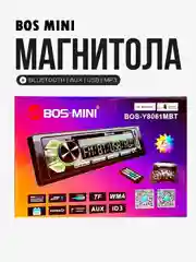 Автомагнитола универсальная BOS-MINI Bos-Y8061MBT 1DIN