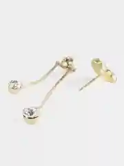 Серебряный женские серьги, сердечки блестящие сережки