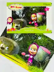 Мозаика пазл маша и медведь 120 элементов мультяшные герои