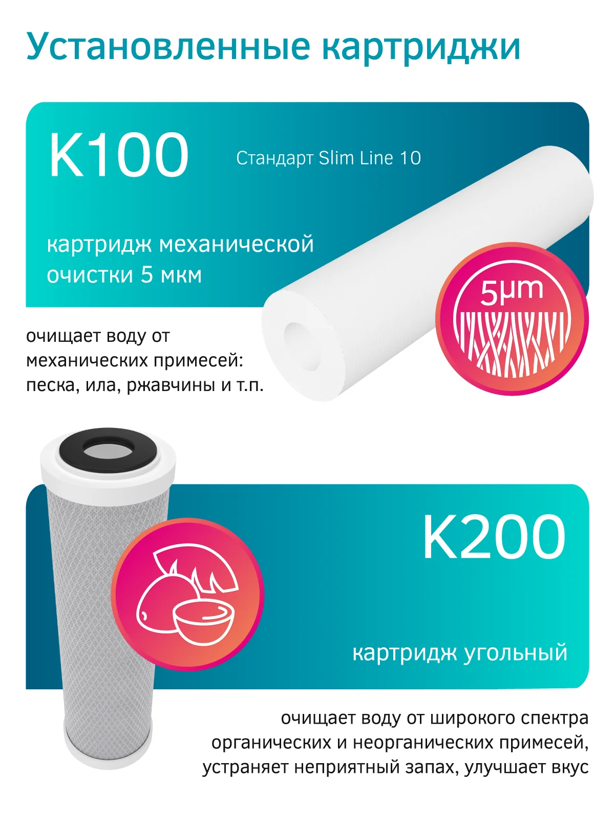 Фильтр для воды с обратным осмосом и минерализатором Prio OU390nf (без крана), 6 ступеней