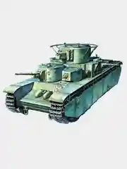 Сборная масштабная модель военной техники ВОВ танк Т-35 1/100 Zvezda без склейки