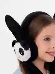 Черный наушники утепленные, зимние, теплые