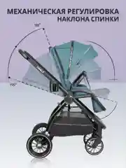 Морской коляска для новорожденных 3 в 1 Farfello Camille