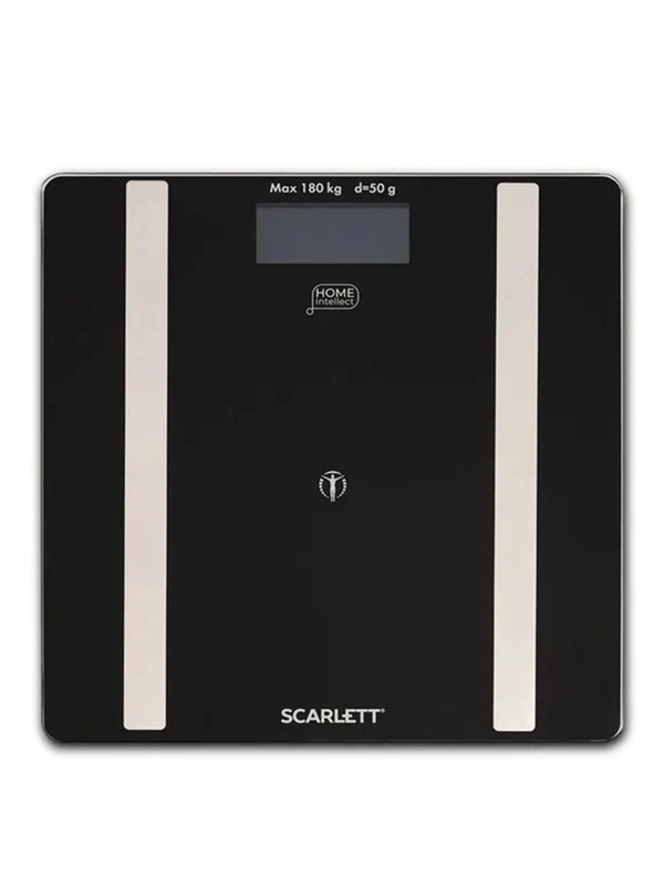 Весы напольные SCARLETT SC-BS33ED110, черные, 180 кг