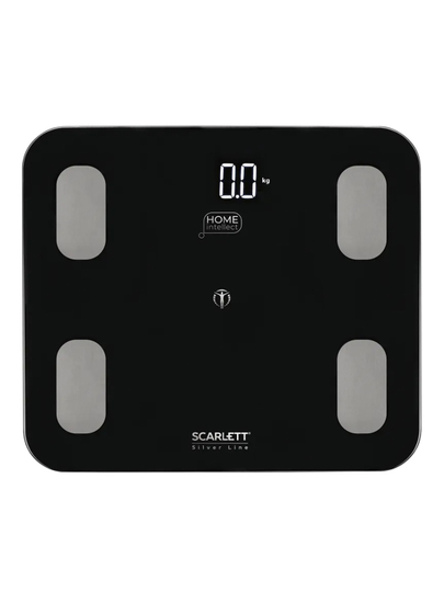 Диагностические весы Scarlett, с функцией Bluetooth SCARLETT SC-BS33ED101, черный, 180 кг