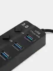 Разветвитель usb hub 3.0, 7 портов