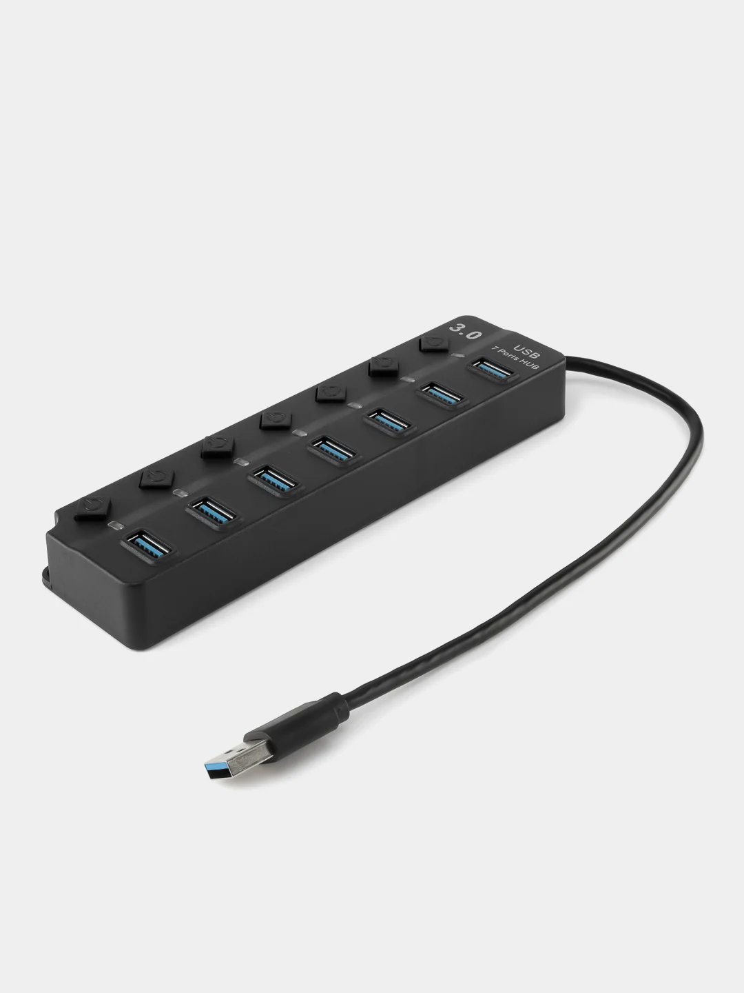 Разветвитель usb hub 3.0, 7 портов