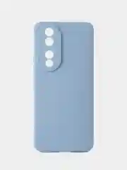 Синий меланж чехол для Honor 90 5G (Хонор 90 5 джи), противоударный, c защитой камеры